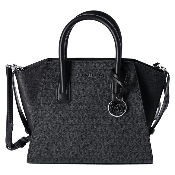 Michael Kors Avril Small Logo Top-Zip Satchel - Picture 7 of 10